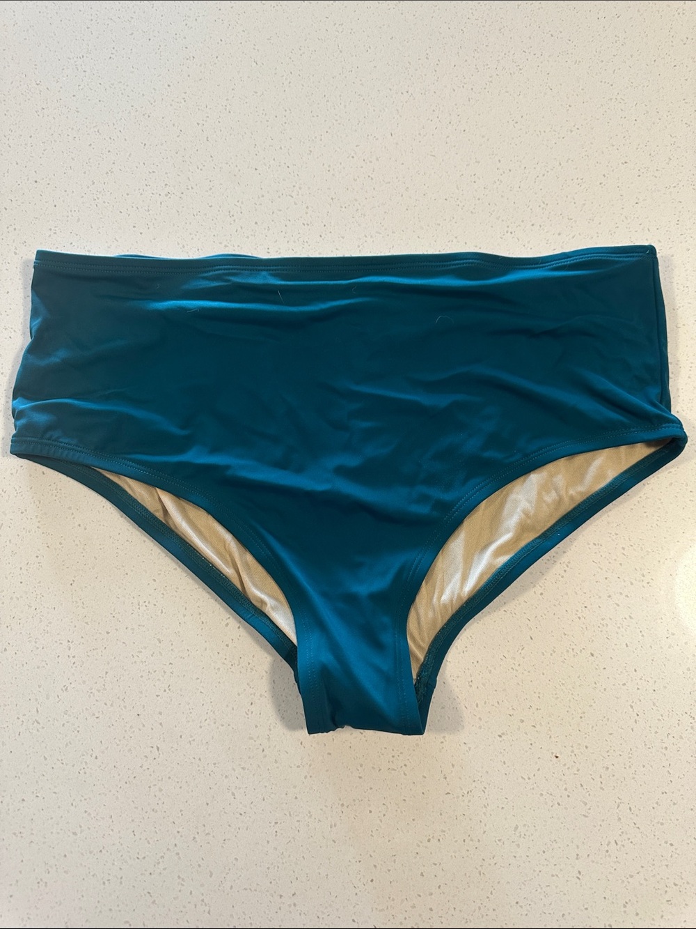 Swimsuits For All Teal High-Waist Swim Bottoms,Size 16,NWOT